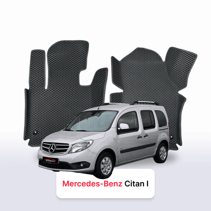 Autokoberce EVA pro Mercedes-Benz Citan 1 gen (W415) 2012-2021 r. KOMBIVAN