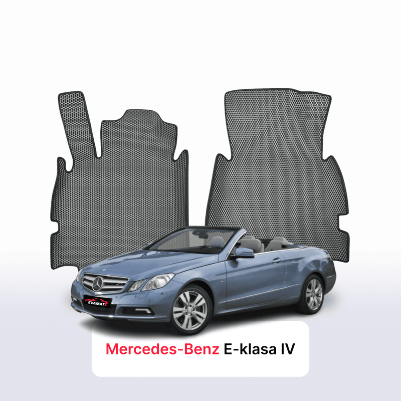 Autokoberce EVA pro Mercedes-Benz E-klasa 4 gen (A207) 2009-2017 r. KABRIOLET