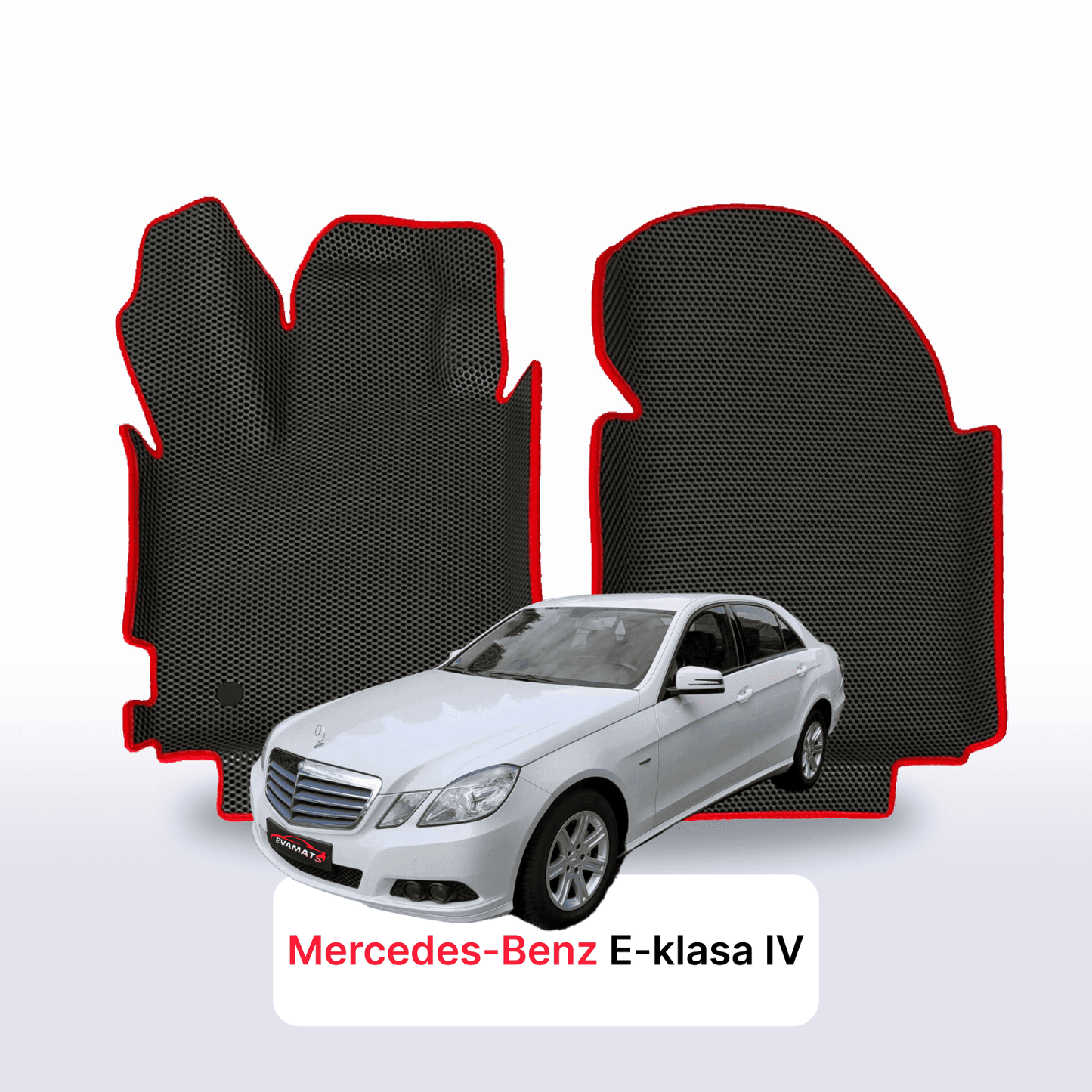 Autokoberce EVA pro Mercedes-Benz E-klasa 4 gen (W212) 2009-2016 r. SEDAN