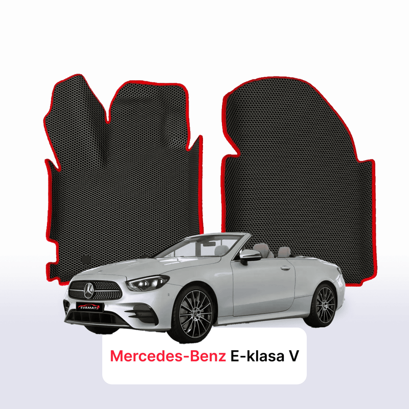 Autokoberce EVA pro Mercedes-Benz E-klasa 5 gen (A238) 2016-2023 r. KABRIOLET
