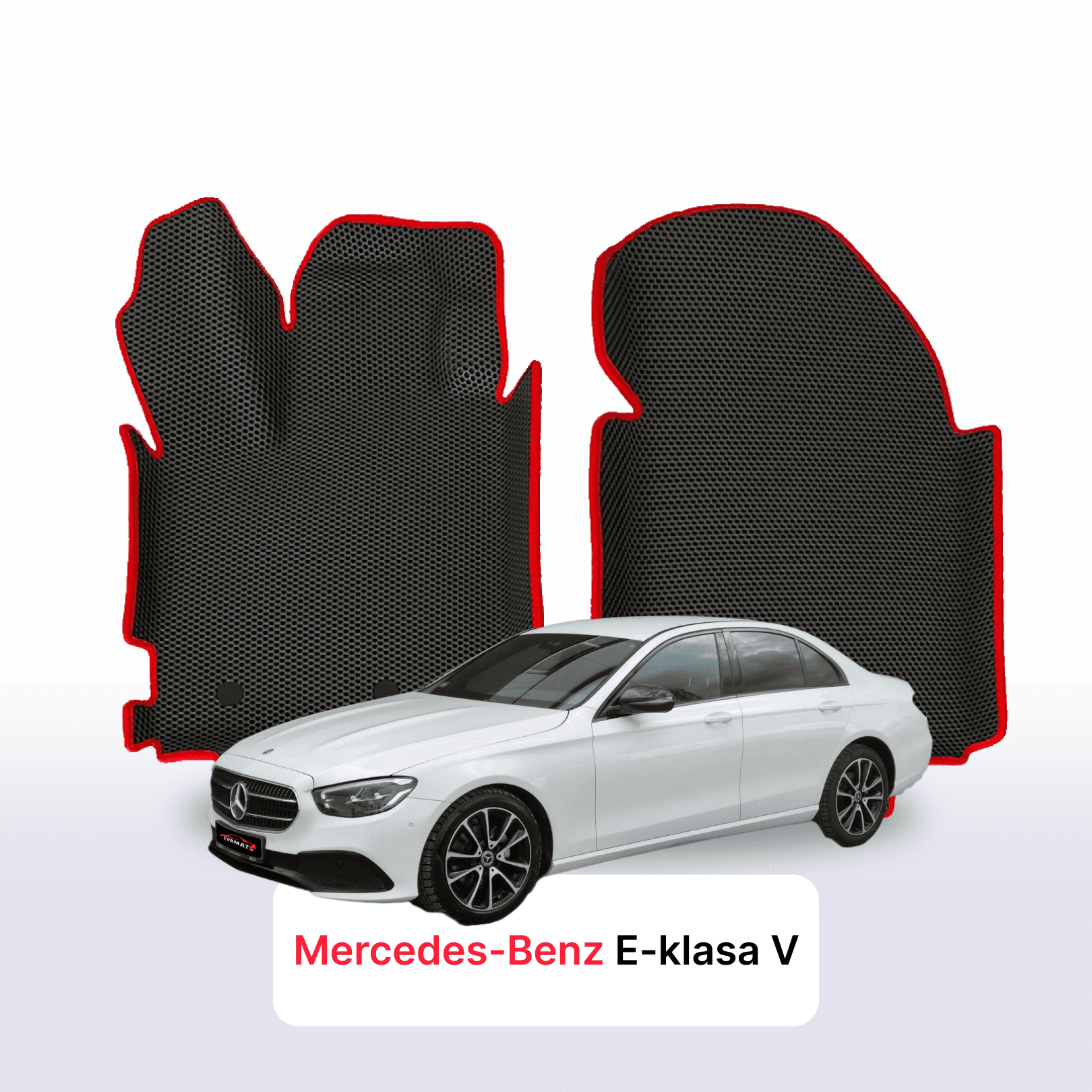 Autokoberce EVA pro Mercedes-Benz E-klasa 5 gen (W213) 2016-2023 r. SEDAN