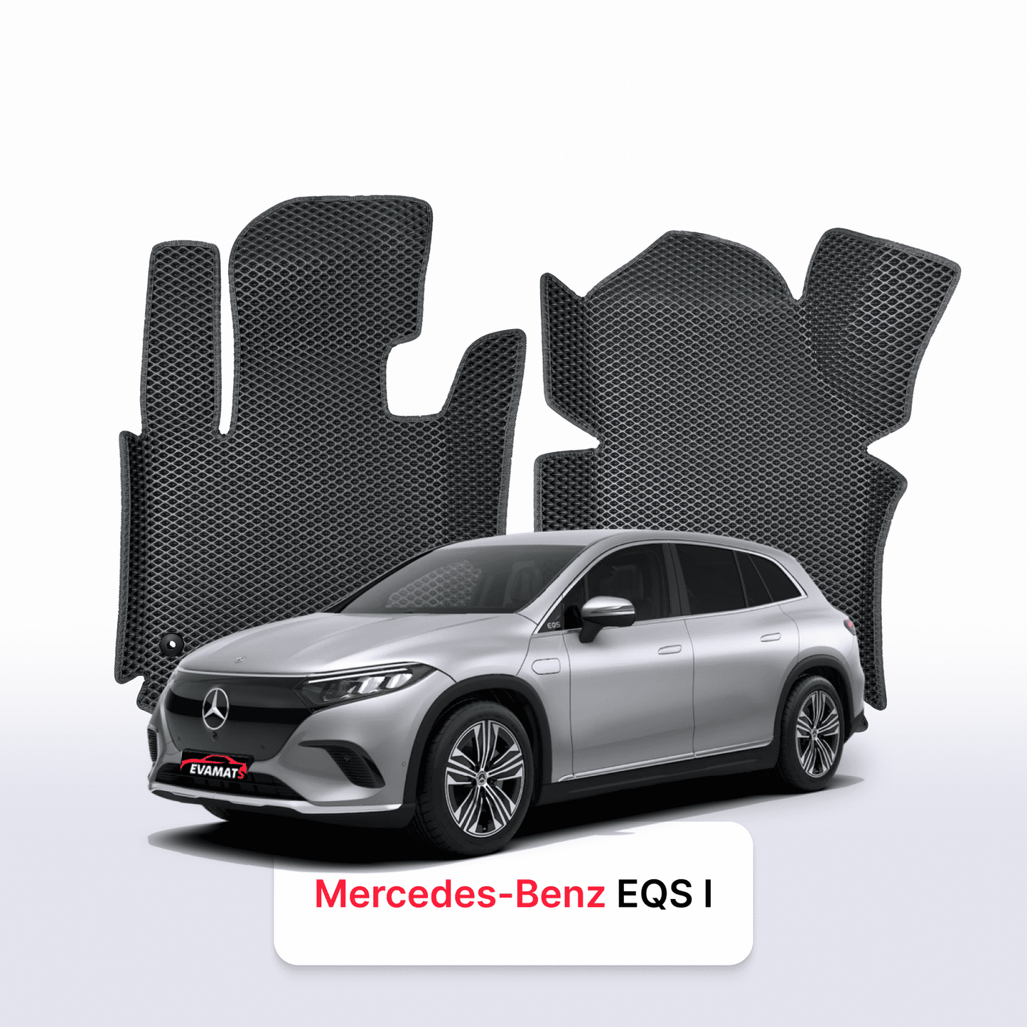 Autokoberce EVA pro Mercedes-Benz EQS 1 gen (X296) 2022-2026 r. SUV