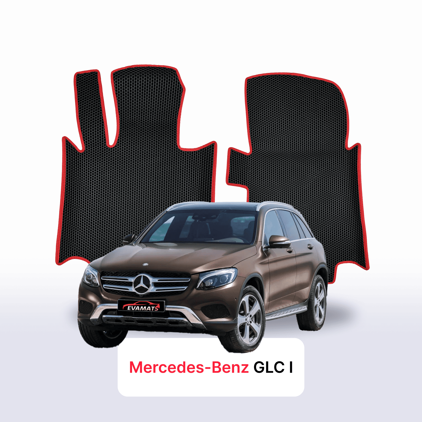 Car mats EVA for Mercedes-Benz GLC(X253) 1 gen 2015-2022 year SUV 5 door