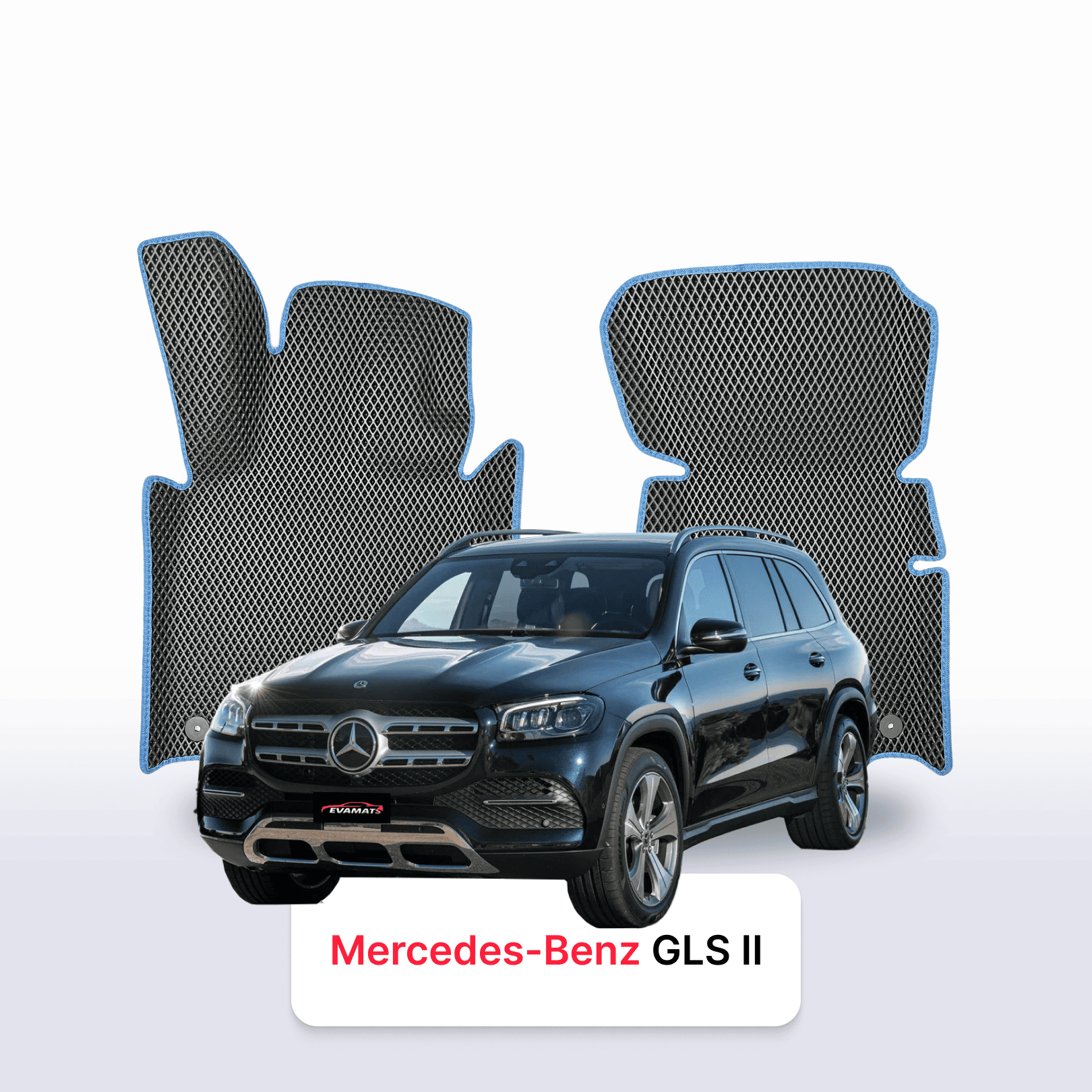 Autokoberce EVA pro Mercedes-Benz GLS 2 gen (X167) 2019-2027 r. SUV 5 dveří