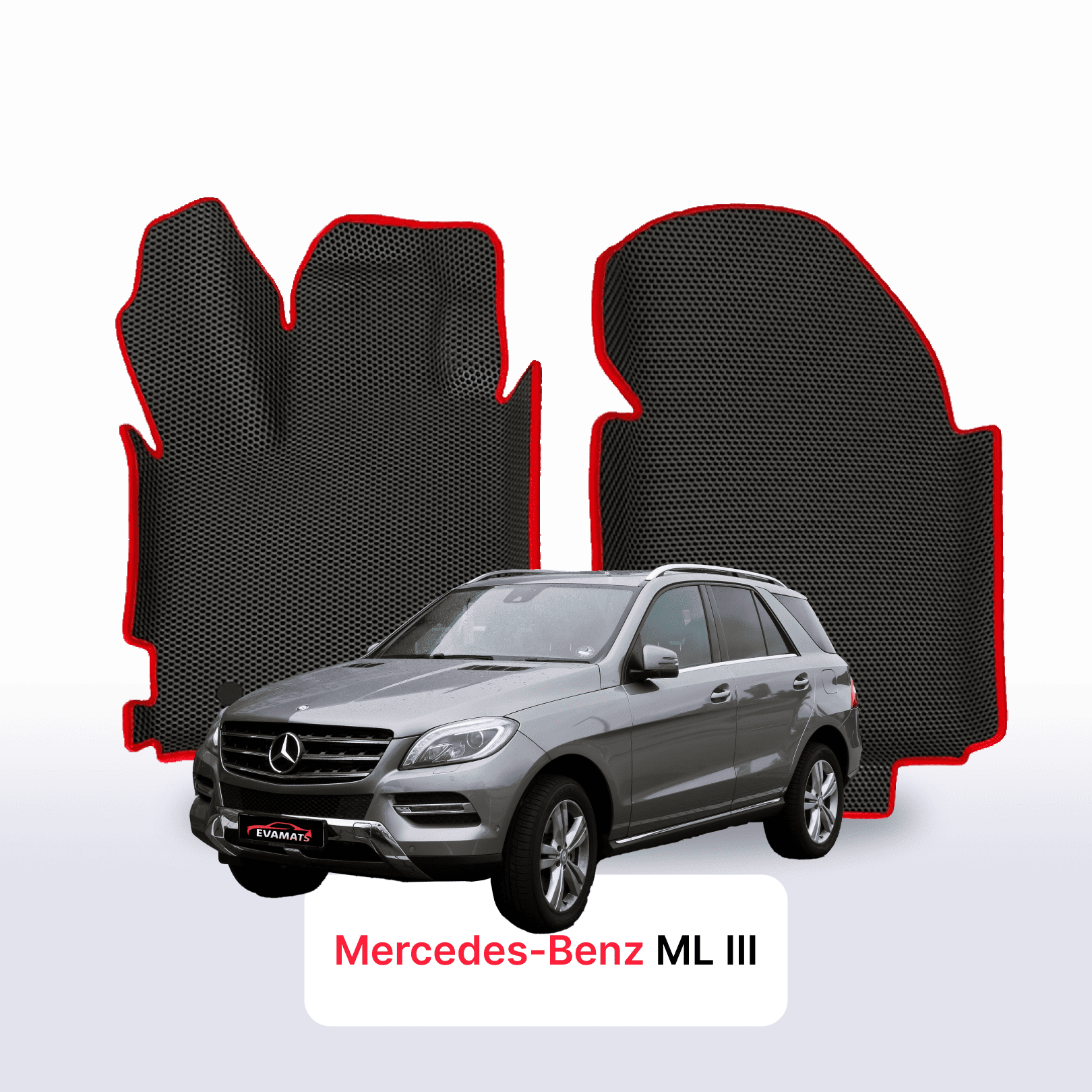 Autokoberce EVA pro Mercedes-Benz ML 3 gen (W166) 2011-2015 r. SUV 5 dveří