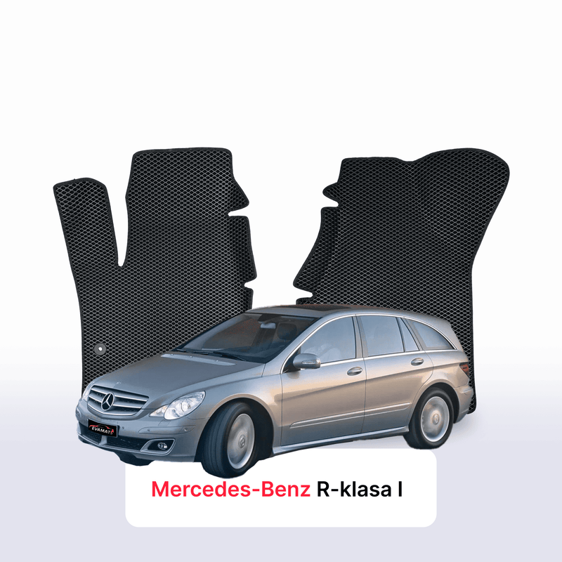 Autokoberce EVA pro Mercedes-Benz R-klasa (W251) 2005-2013 r. MINIVAN 6 míst