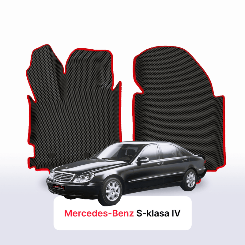 Autokoberce EVA pro Mercedes-Benz S-klasa 4 gen (W220) 1998-2005 r. LONG SEDAN