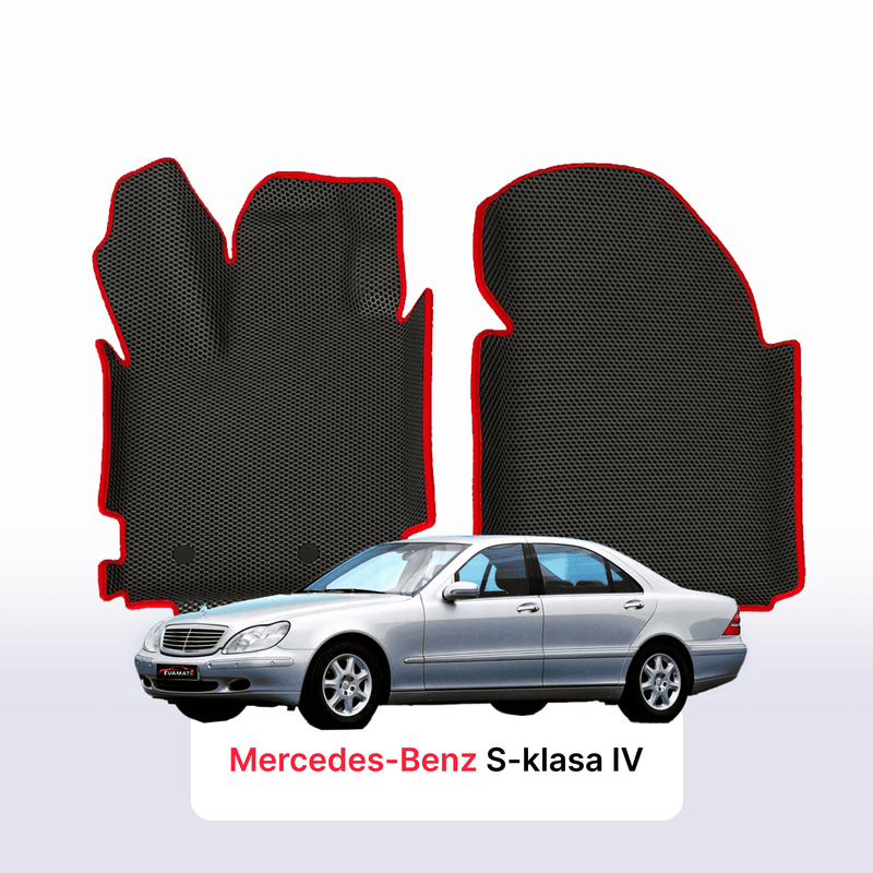 Autokoberce EVA pro Mercedes-Benz S-klasa 4 gen (W220) 1998-2005 r. SEDAN