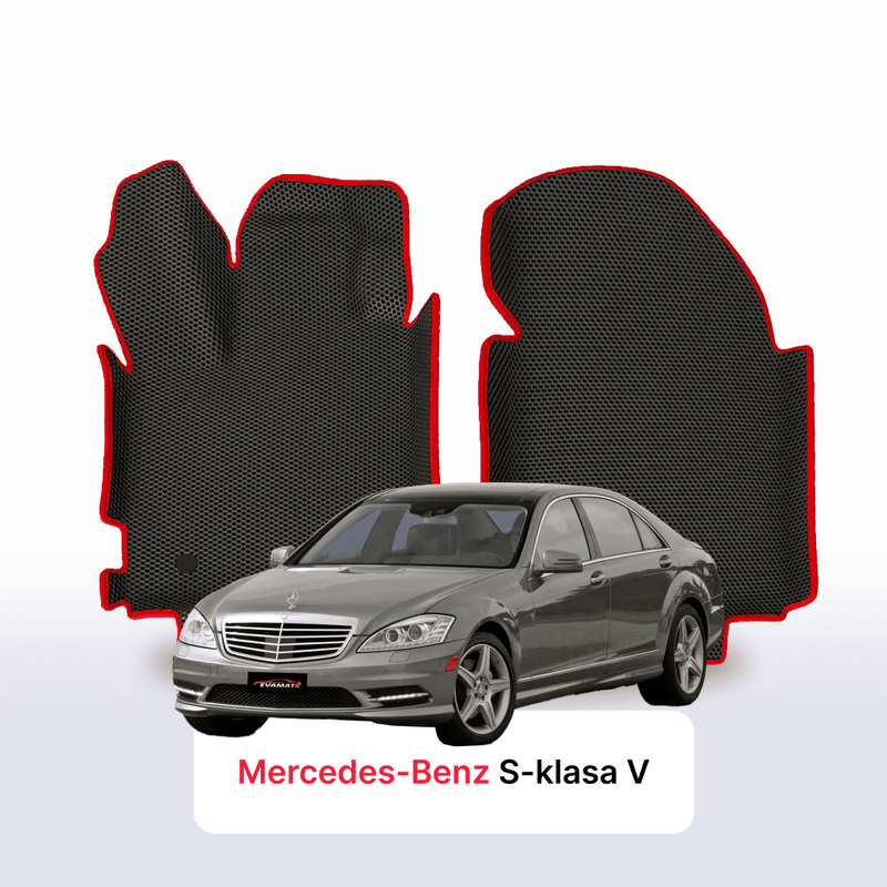 Autokoberce EVA pro Mercedes-Benz S-klasa 5 gen (W221) 2005-2013 r. LONG Sedan