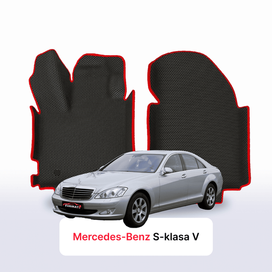 Autokoberce EVA pro Mercedes-Benz S-klasa 5 gen (W221) 2005-2013 r. Sedan