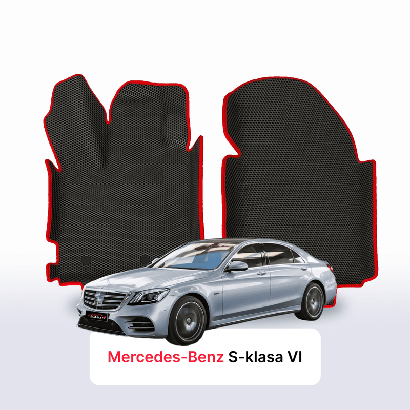 Autokoberce EVA pro Mercedes-Benz S-klasa 6 gen (W222) 2013-2020 r. LONG SEDAN