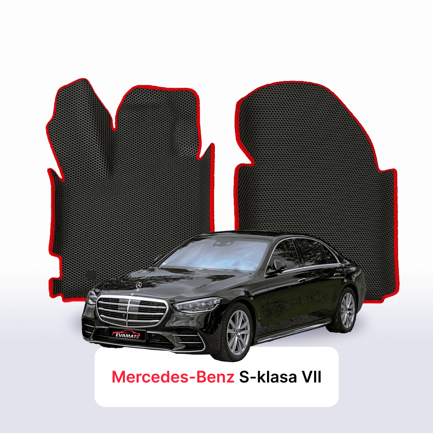Autokoberce EVA pro Mercedes-Benz S-klasa 7 gen (W223) 2020-2027 r. SEDAN