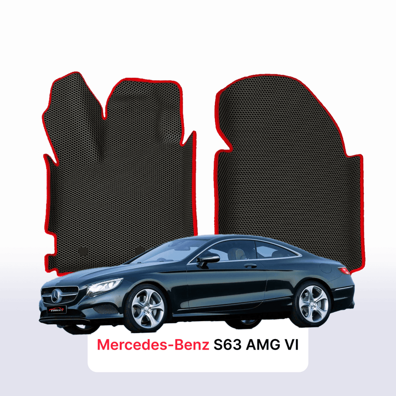 Autokoberce EVA pro Mercedes-Benz S63 AMG 6 gen (C217) 2014-2020 r. KUPÉ