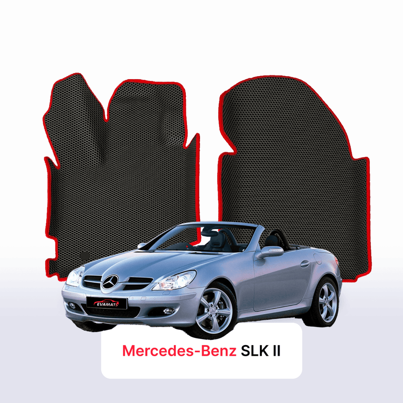 Autokoberce EVA pro Mercedes-Benz SLK 2 gen (R171) 2004-2011 r. KUPÉ/KABRIOLET