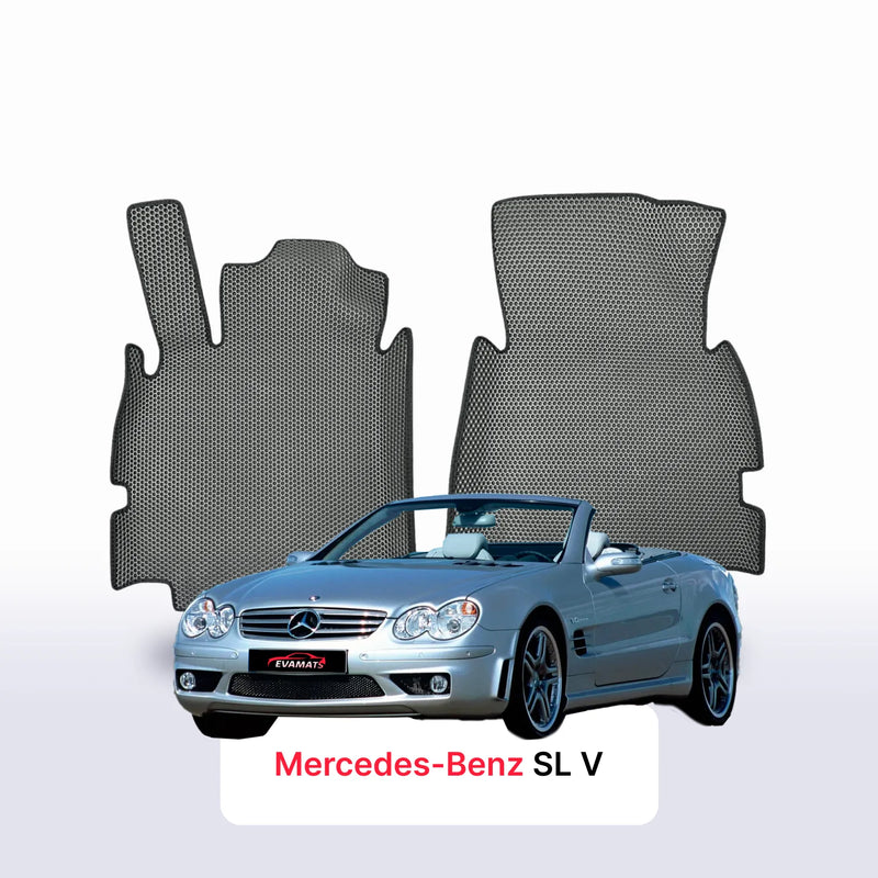 Autokoberce EVA pro Mercedes-Benz SL 5 gen (R230) 2001-2011 r. KABRIOLET