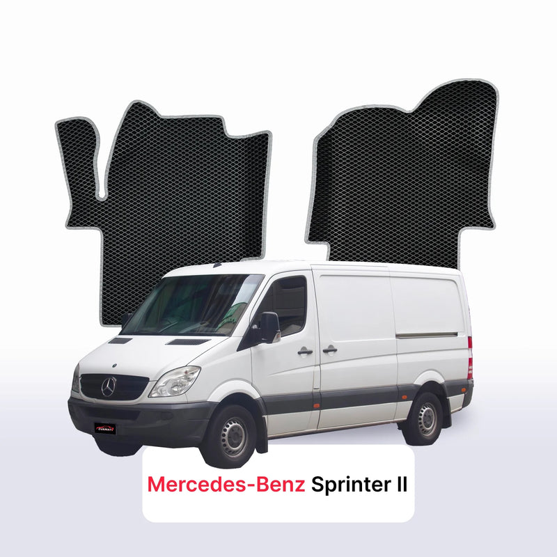 Autokoberce EVA pro Mercedes-Benz Sprinter 2 gen (W906) 2006-2019 r. DODÁVKA