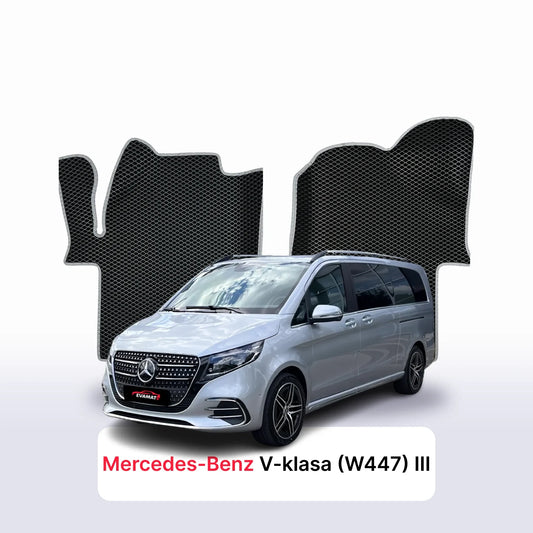 Autokoberce EVA pro Mercedes-Benz V-klasa (W447) 3 gen 2024-2028 r. MINIBUSExclusive