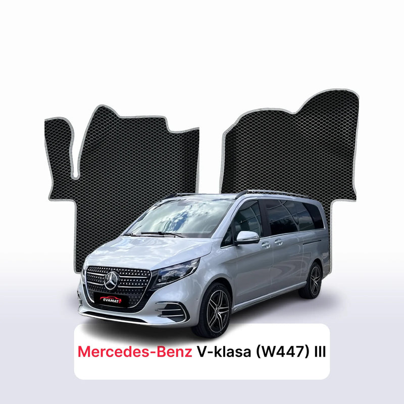 Autokoberce EVA pro Mercedes-Benz V-klasa (W447) 3 gen 2024-2028 r. MINIBUSExclusive