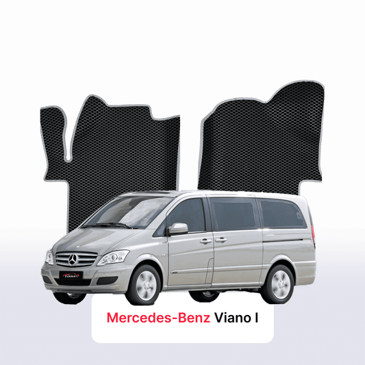 Autokoberce EVA pro Mercedes-Benz Viano 2 gen (W639) 2003-2014 r. LONG MINIVAN