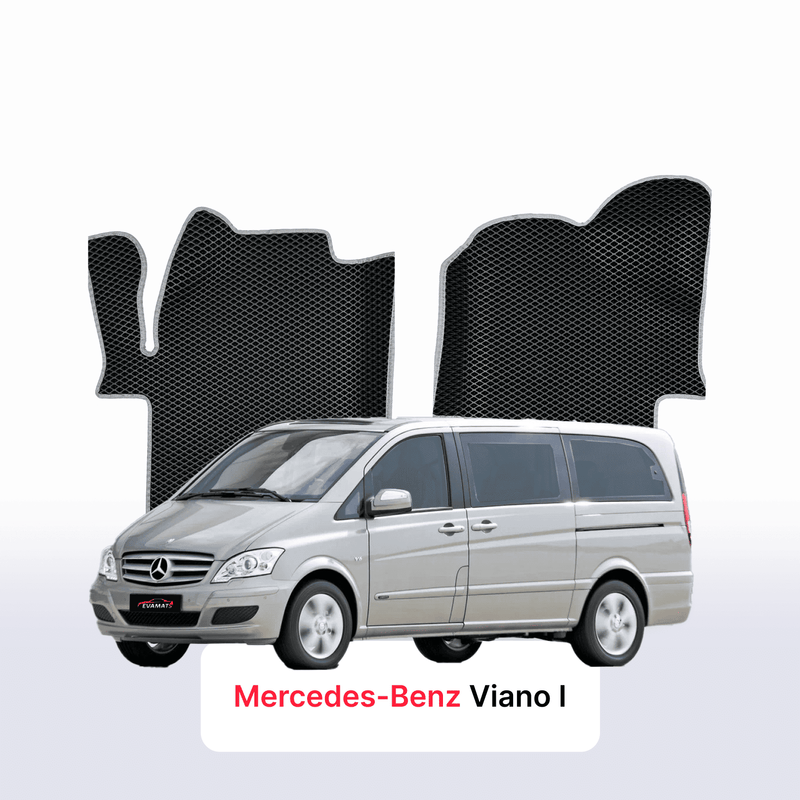 Autokoberce EVA pro Mercedes-Benz Viano 2 gen (W639) 2003-2014 r. LONG MINIVAN