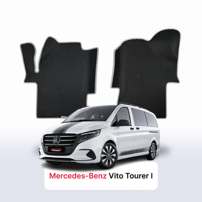 Autokoberce EVA pro Mercedes-Benz Vito Tourer 1 gen 2014-2025 r. MINIBUS