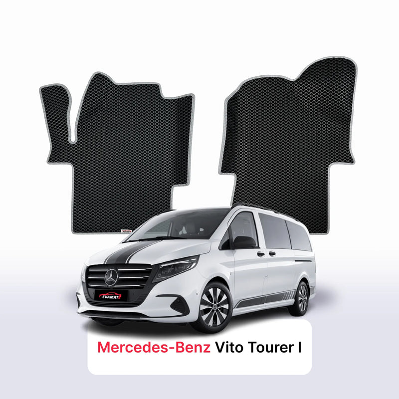 Autokoberce EVA pro Mercedes-Benz Vito Tourer 1 gen 2014-2025 r. MINIBUS