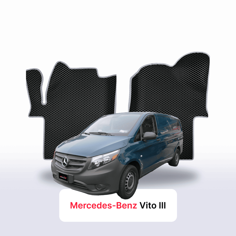 Autokoberce EVA pro Mercedes-Benz Vito 3 gen (W447) 2014-2027  r. DODÁVKA
