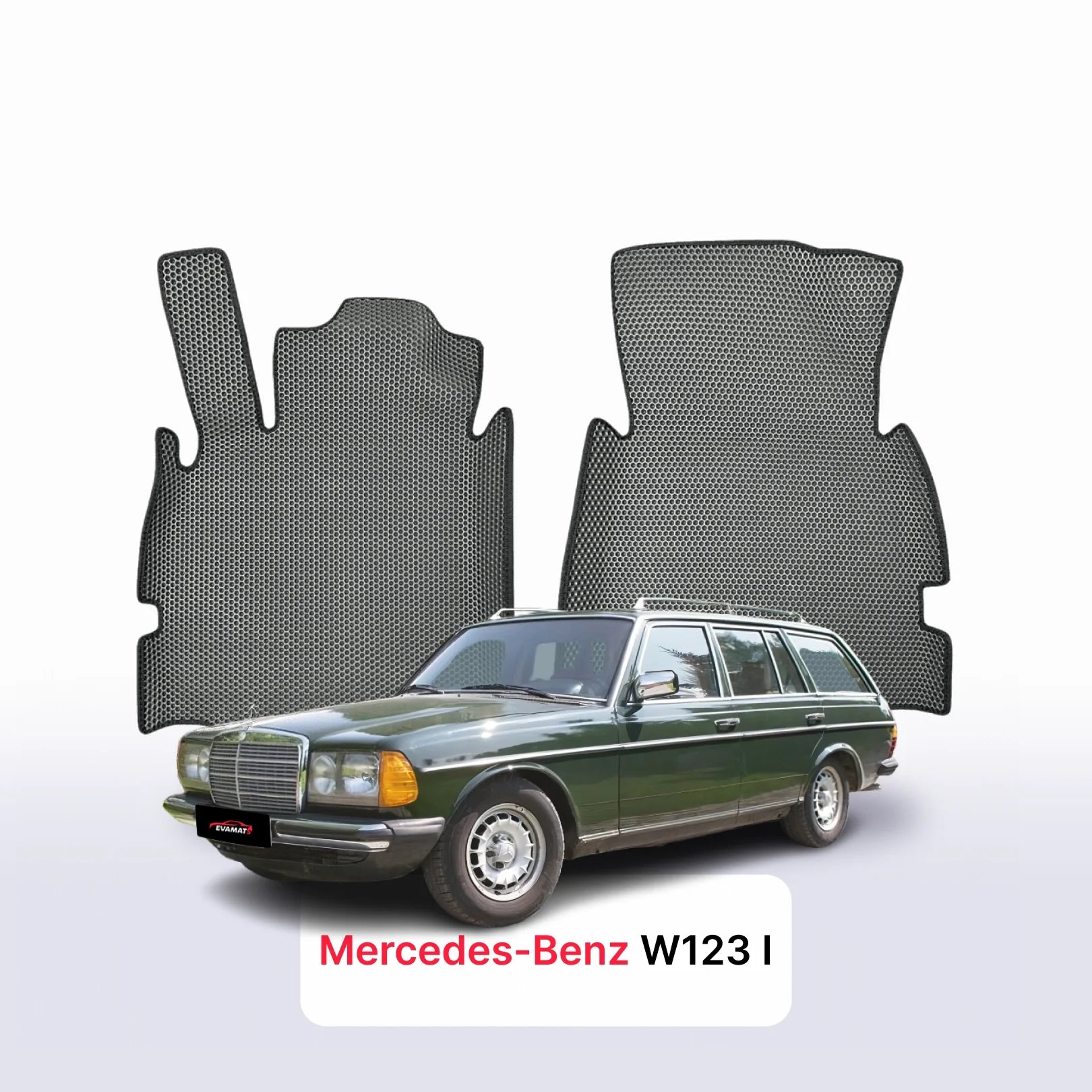 Autokoberce EVA pro Mercedes-Benz W123 1 gen 1975-1986 r. KOMBI