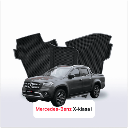 Autokoberce EVA pro Mercedes-Benz X-klasa 1 gen 2017-2020 r. PICK-UP