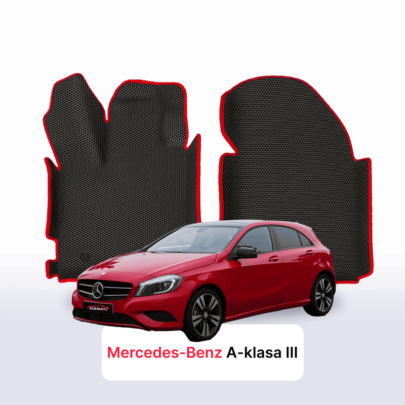 Autokoberce EVA pro Mercedes-Benz A-klasa 3 gen (W176) 2012-2018 r. HATCHBACK 5 dveří