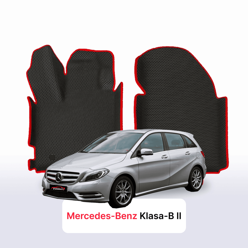 Autokoberce EVA pro Mercedes-Benz B-klasa 2 gen (W246) 2011-2018 r. MINIVAN