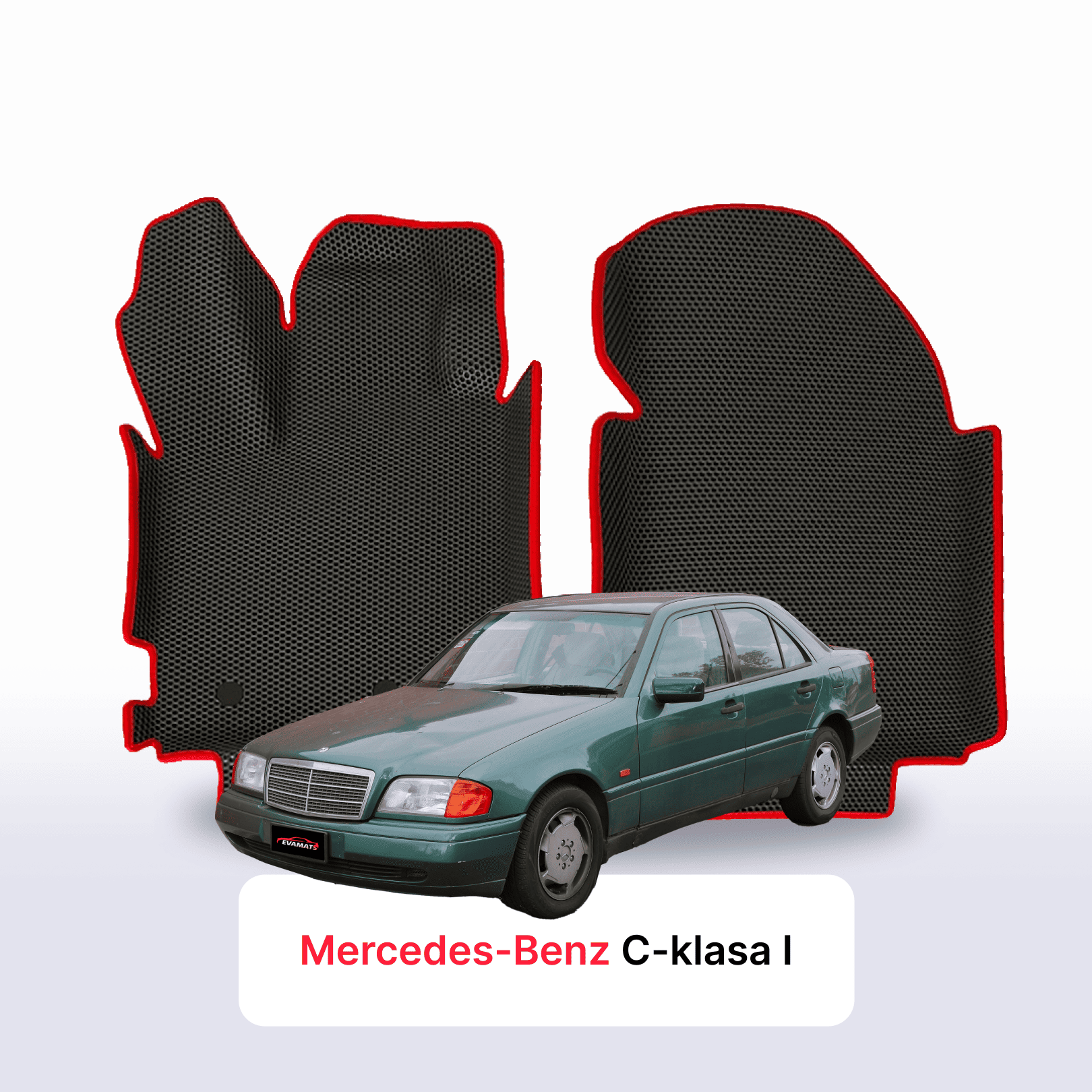 Autokoberce EVA pro Mercedes-Benz C-klasa 1 gen (W202) 1993-2001 r. SEDAN
