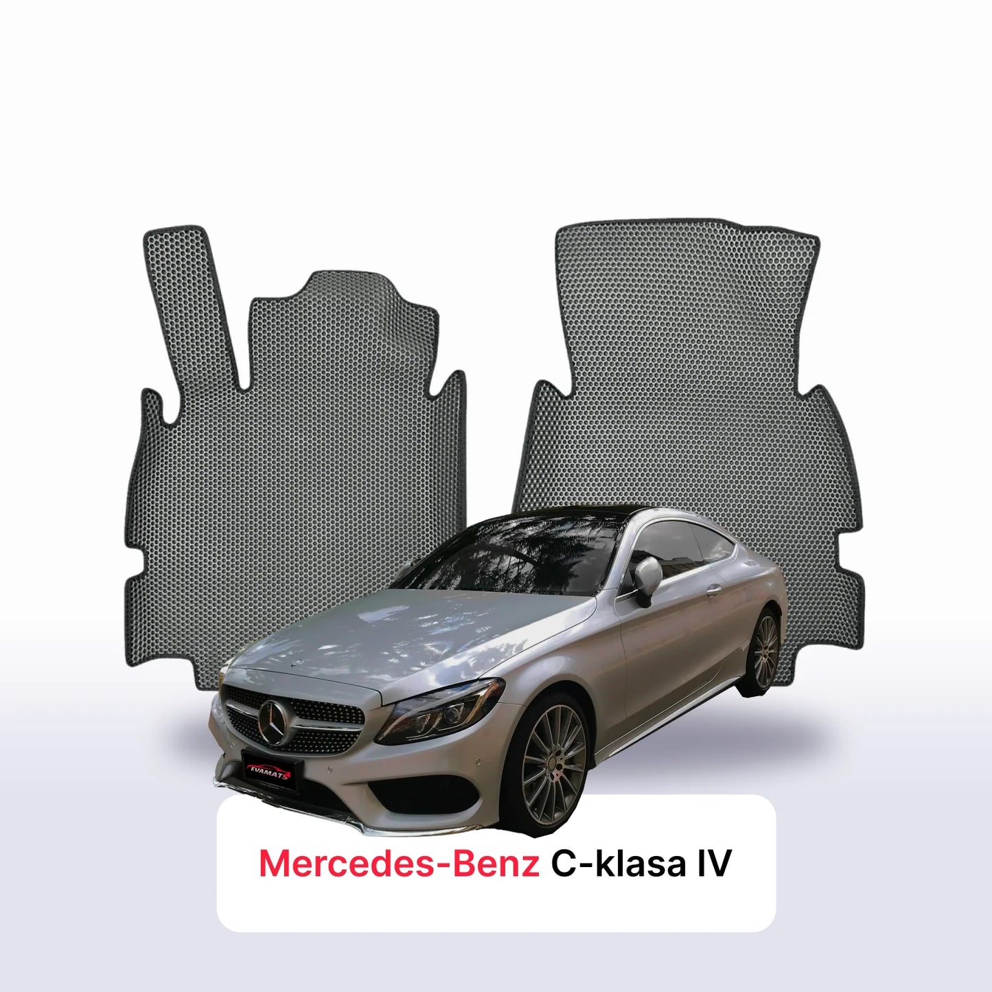 Autokoberce EVA pro Mercedes-Benz C-klasa 4 gen (C205) 2015-2023 r. KUPÉ