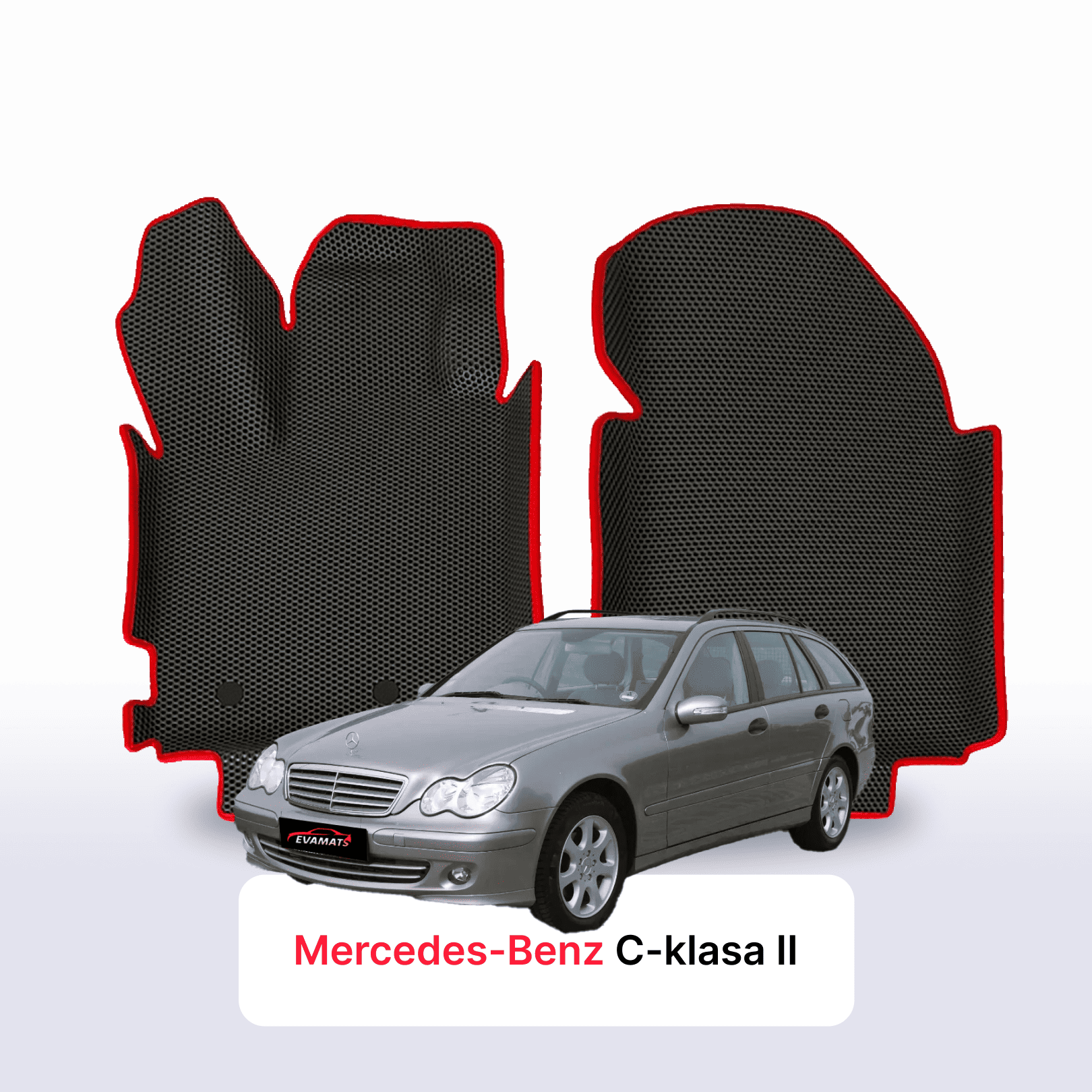 Autokoberce EVA pro Mercedes-Benz С-klasa 2 gen (S203) 2000-2007 r. KOMBI