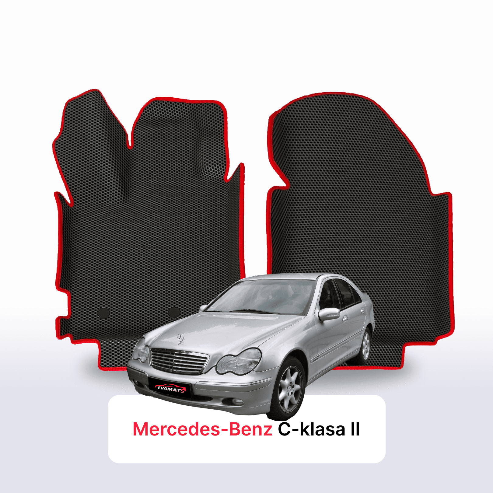 Autokoberce EVA pro Mercedes-Benz C-klasa 2 gen (W203) 2000-2007 r. SEDAN