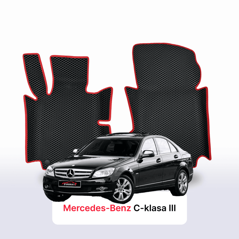 Autokoberce EVA pro Mercedes-Benz C-klasa 3 gen (W204) 2006-2015 r. SEDAN