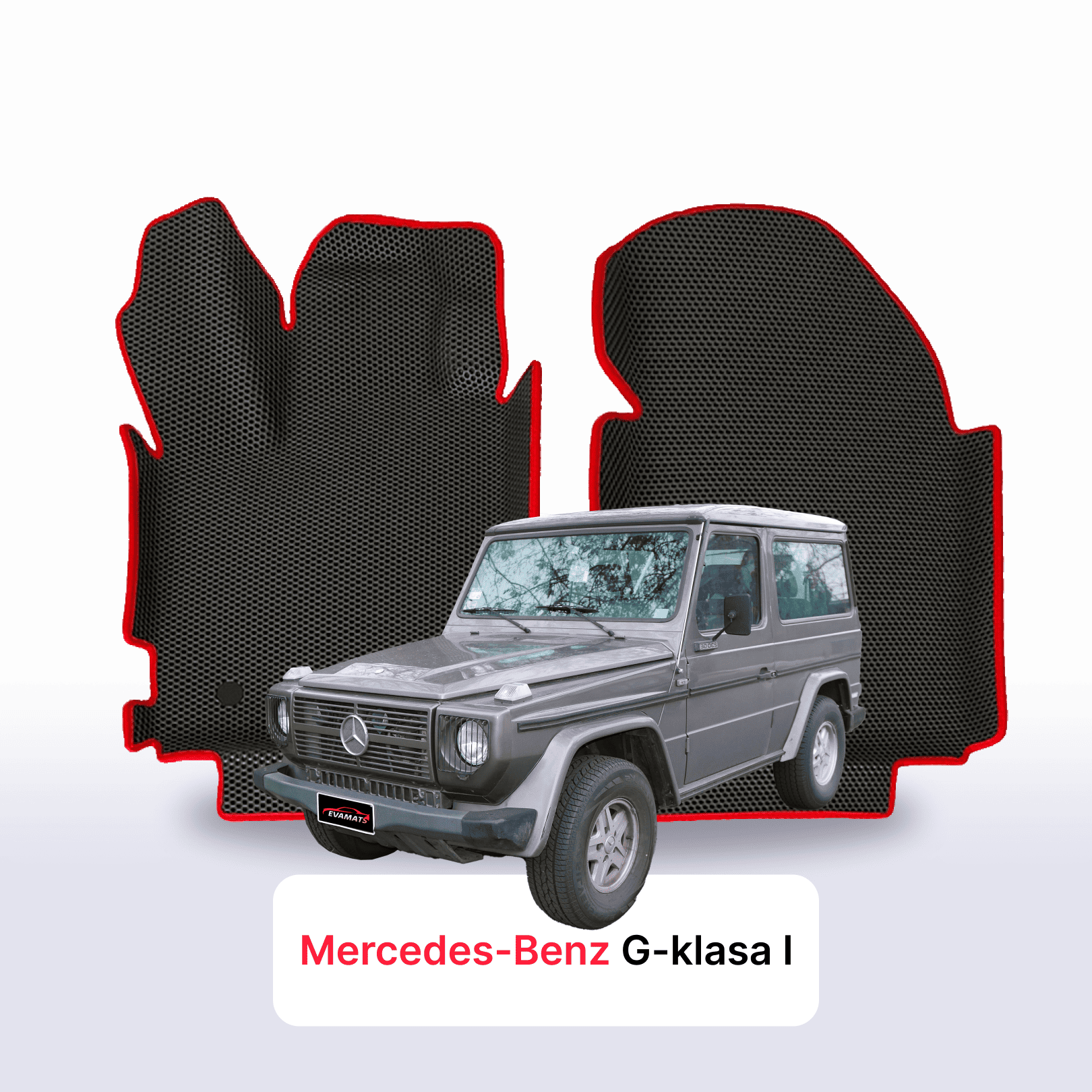 Autokoberce EVA pro Mercedes-Benz G-class 1 gen (W460) 1979–1990 r. SUV 3 dveře