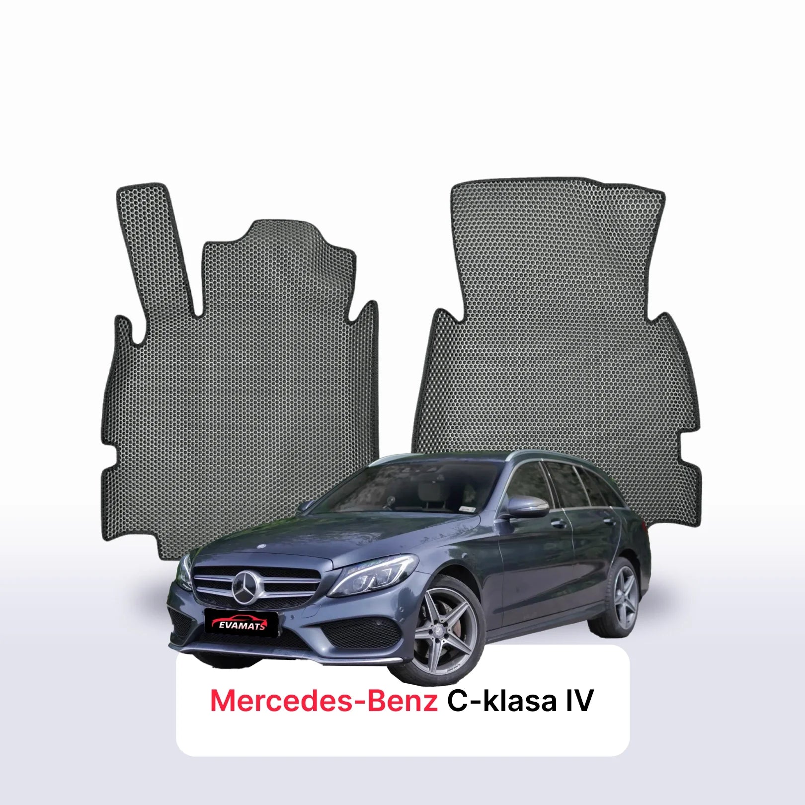 Autokoberce EVA pro Mercedes-Benz C-klasa 4 gen (S205) 2014-2021 r. KOMBI