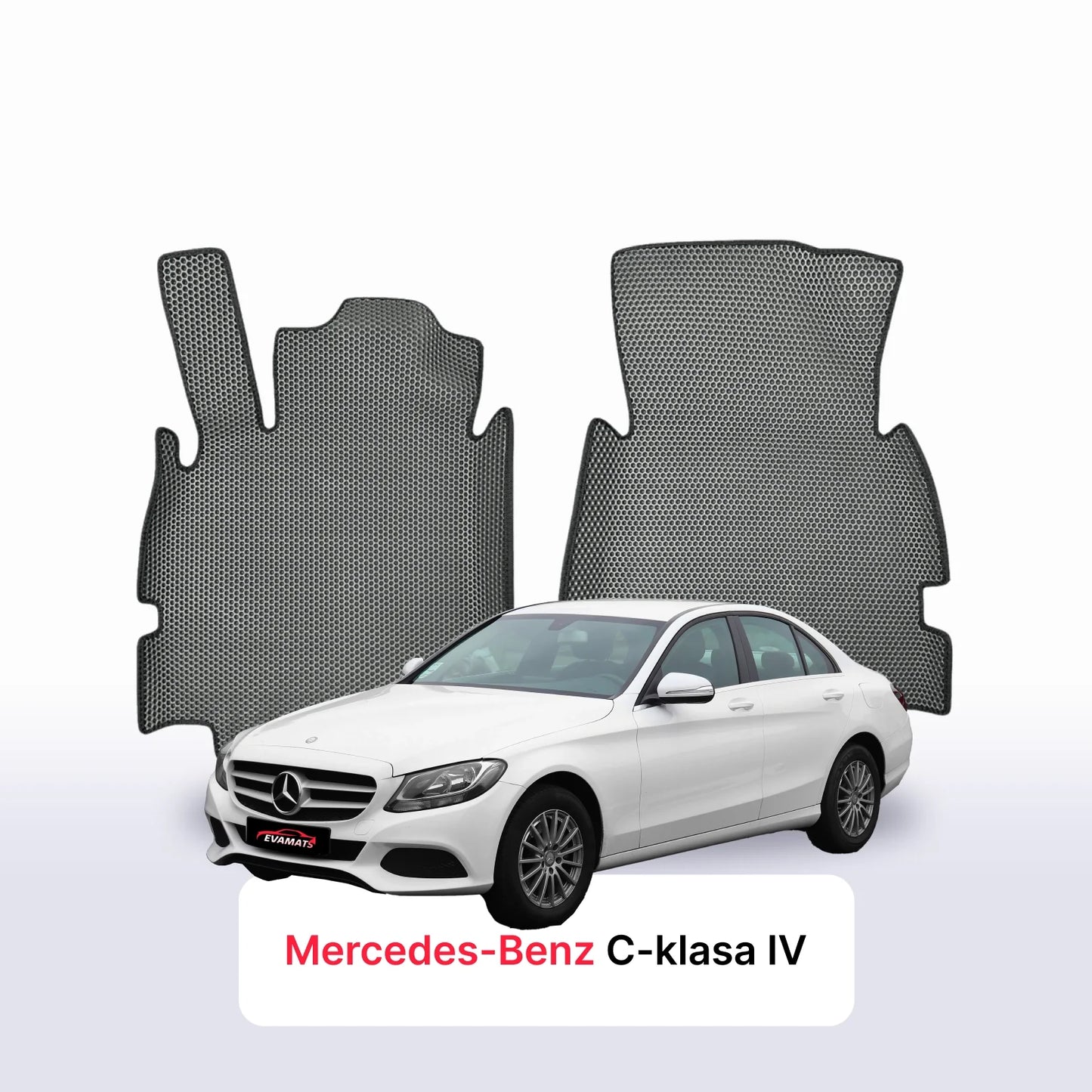 Autokoberce EVA pro Mercedes-Benz C-klasa 4 gen (W205) 2014-2021 r. SEDAN