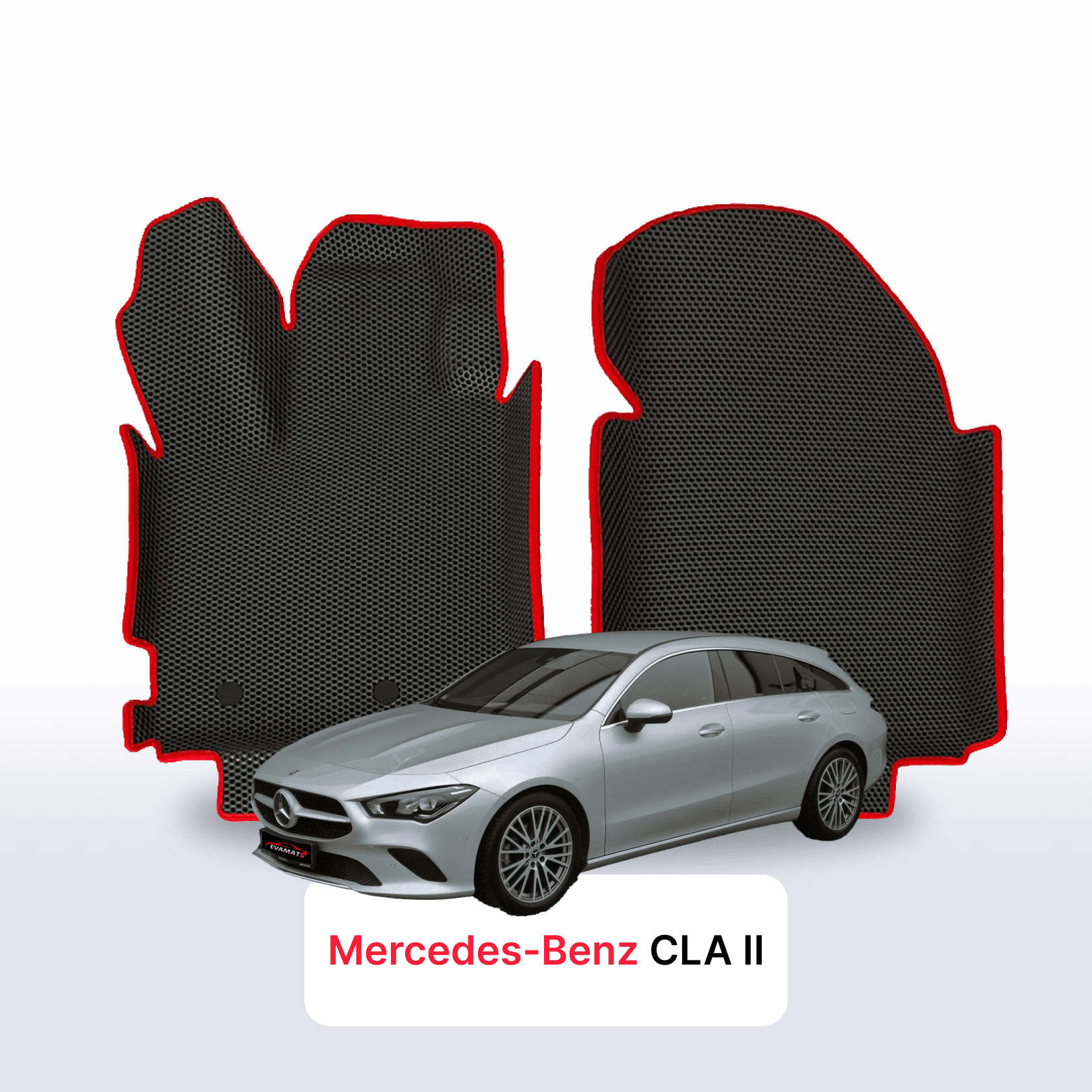 Autokoberce EVA pro Mercedes-Benz CLA 2 gen (X118) shooting brake 2019-2025 r. KOMBI