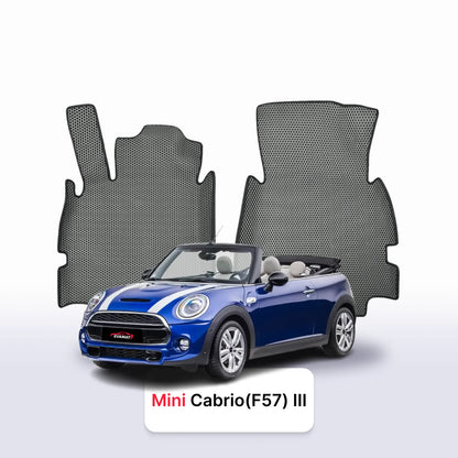Autokoberce EVA pro Mini KABRIOLET(F57) 3 gen 2010-2024 r. KABRIOLET