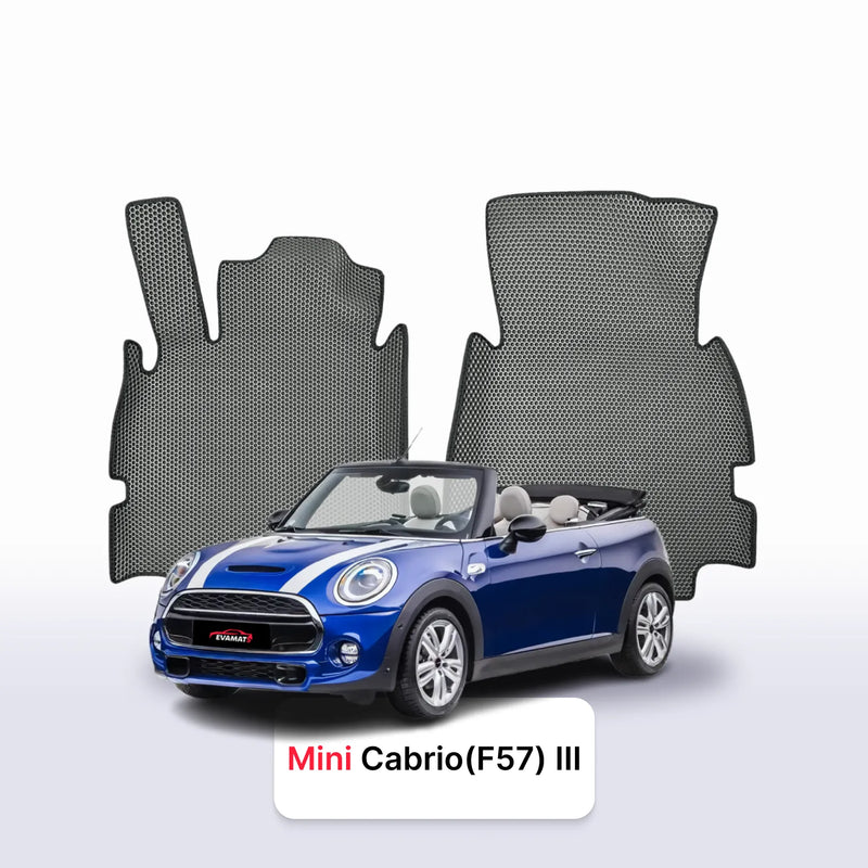Autokoberce EVA pro Mini KABRIOLET(F57) 3 gen 2010-2024 r. KABRIOLET