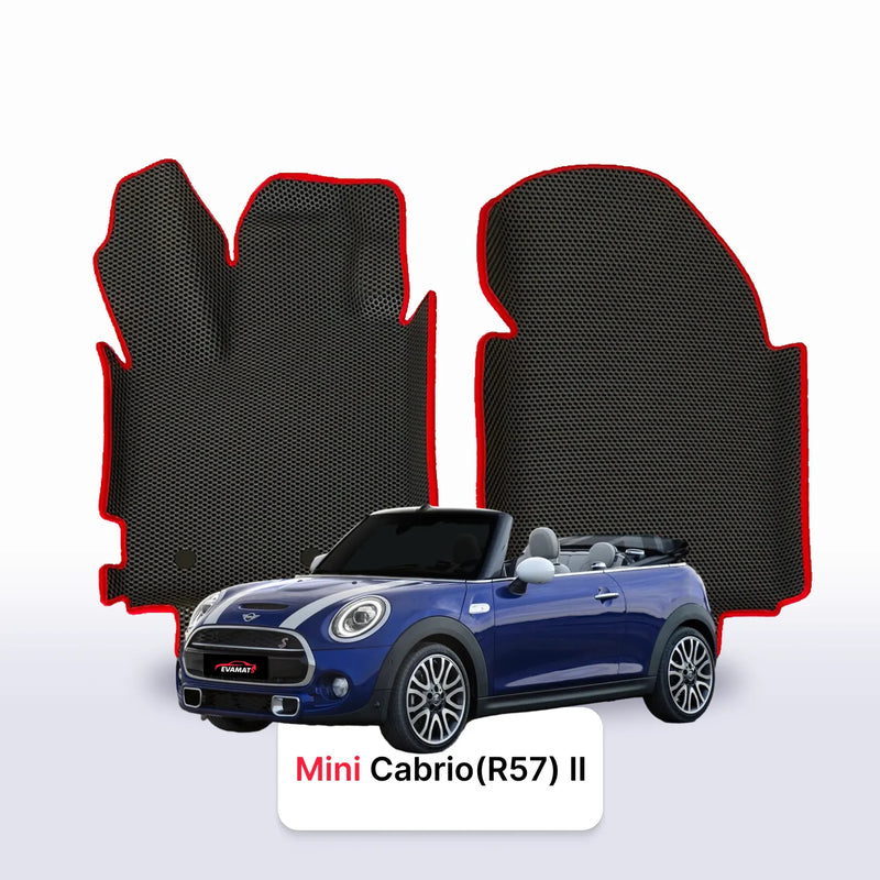 Autokoberce EVA pro Mini KABRIOLET(R57) 2 gen 2009-2015 r. Cooper S KABRIOLET