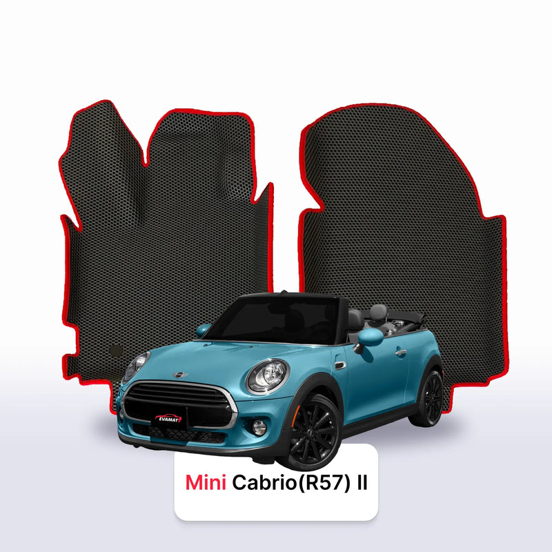 Autokoberce EVA pro Mini KABRIOLET(R57) 2 gen 2009-2015 r. KABRIOLET