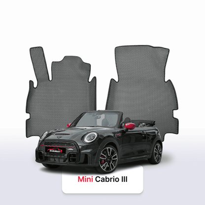 Autokoberce EVA pro Mini KABRIOLET(F57) 2 gen 2008-2023 r. JCW KABRIOLET