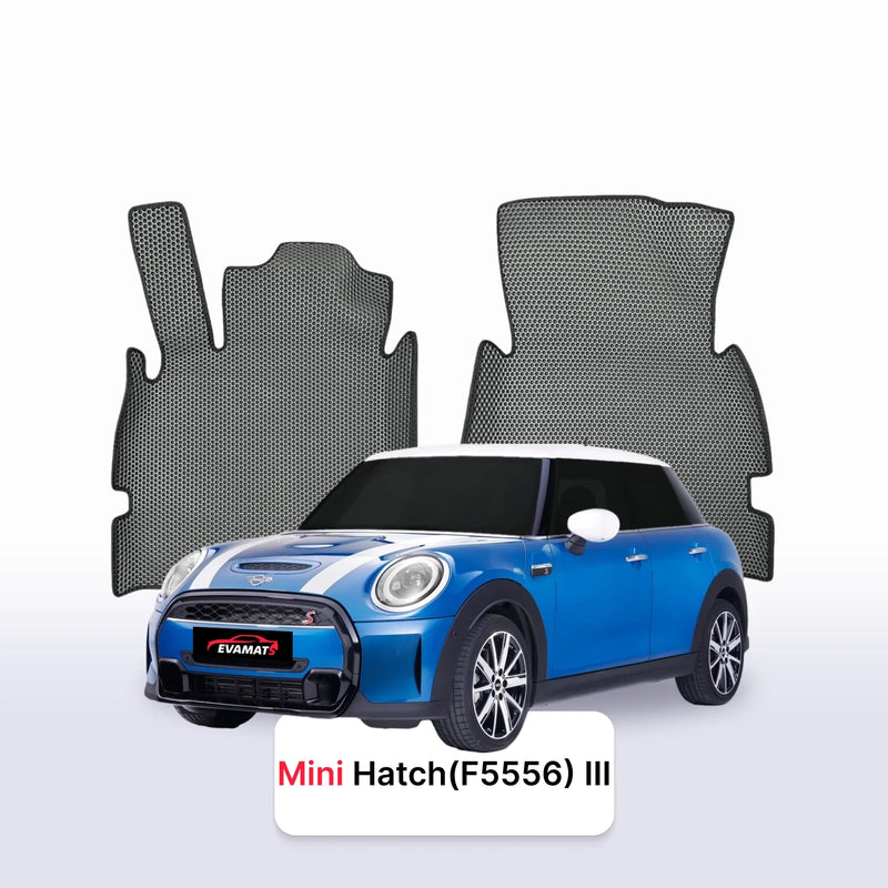 Autokoberce EVA pro Mini Hatch(F5556) 3 gen 2013-2023 r. HATCHBACK 5 dveří
