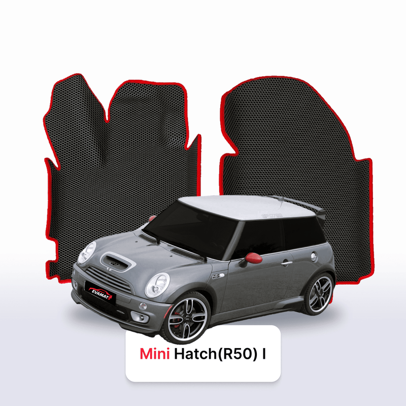 Autokoberce EVA pro Mini Hatch(R50) 1 gen 2000-2006 r. JCW HATCHBACK 3 dveře