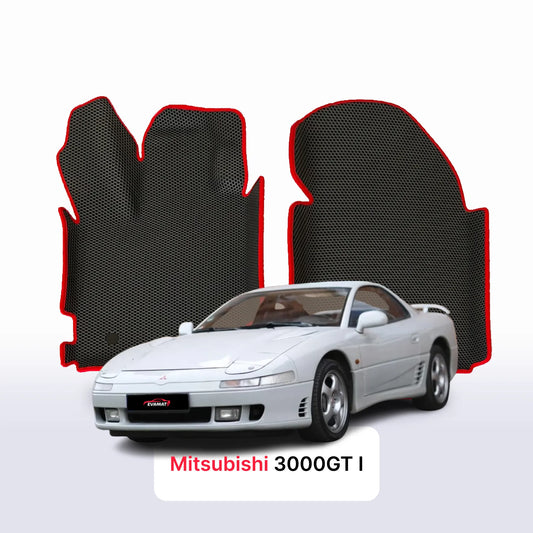 Car mats EVA for Mitsubishi 3000GT 1 gen 1990-2001 year COUPE