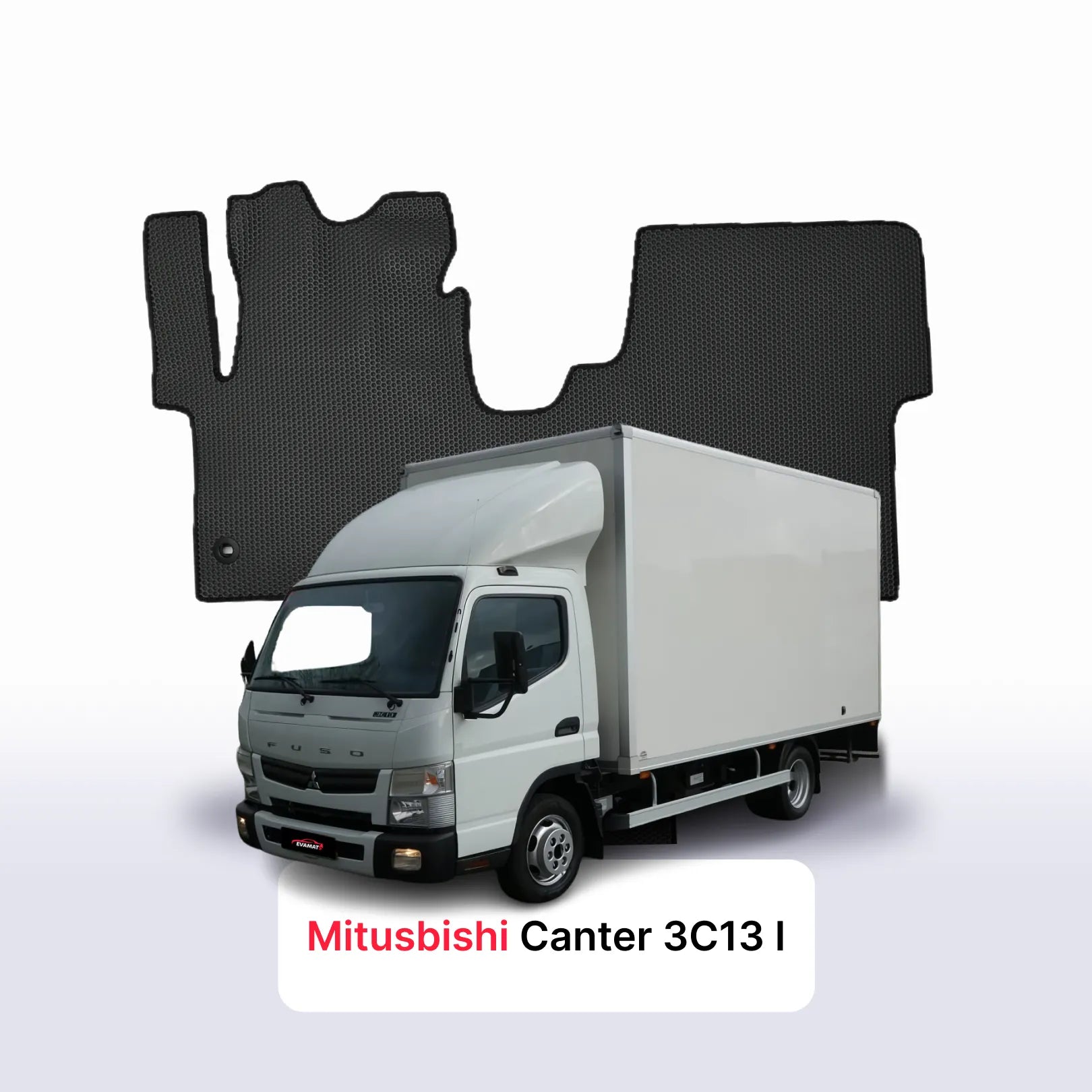 Autokoberce EVA pro Mitsubishi Fuso Canter 3C13 1 gen 2005-2024 r. NÁKLADNÍ AUTO