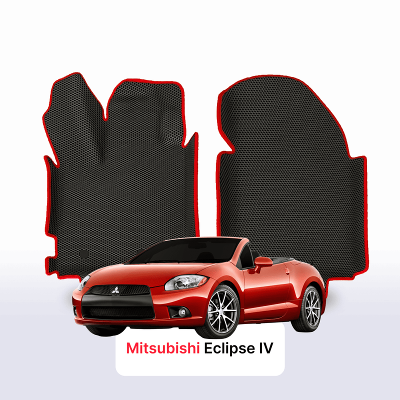 Autokoberce EVA pro Mitsubishi Eclipse 4 gen 2005-2011 r. KABRIOLET
